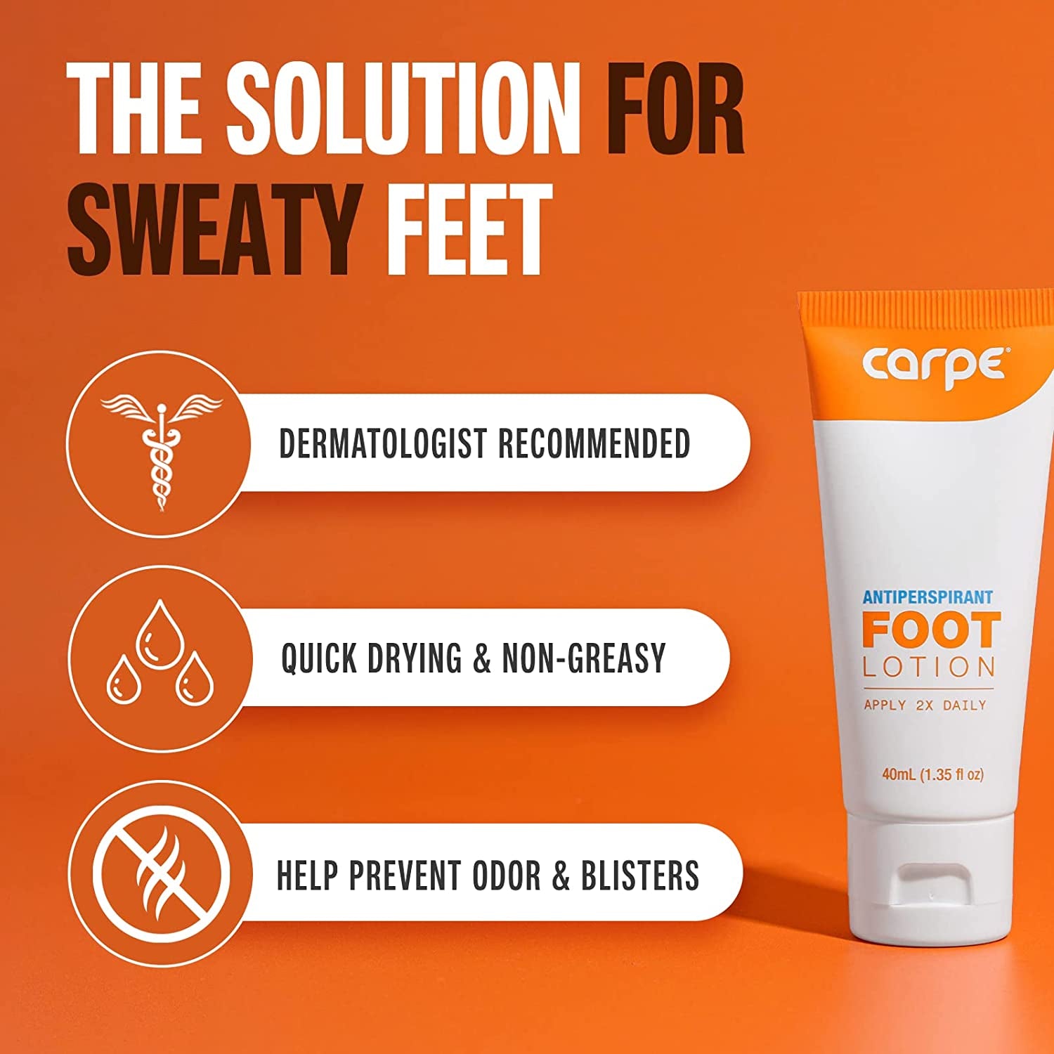 Dermatologist-Recommended Solution for Sweaty and Odorous Feet