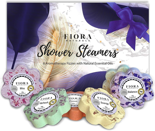 Shower Bombs Aromatherapy - Shower Steamers Vapor Tablets, Selfcare Gift for Her, 