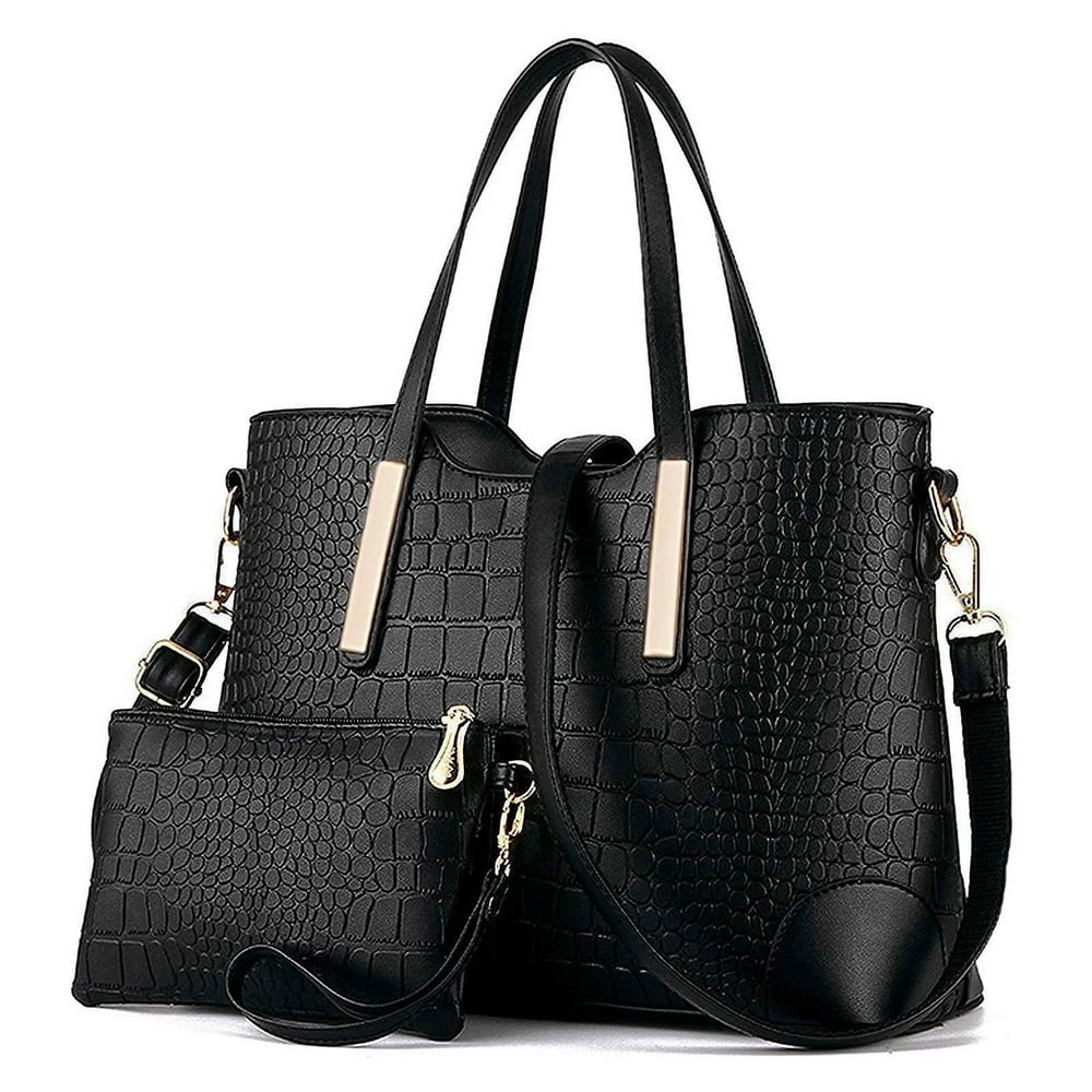 Women's Satchel Purses and Handbags - Shoulder Tote Bags with Wallets