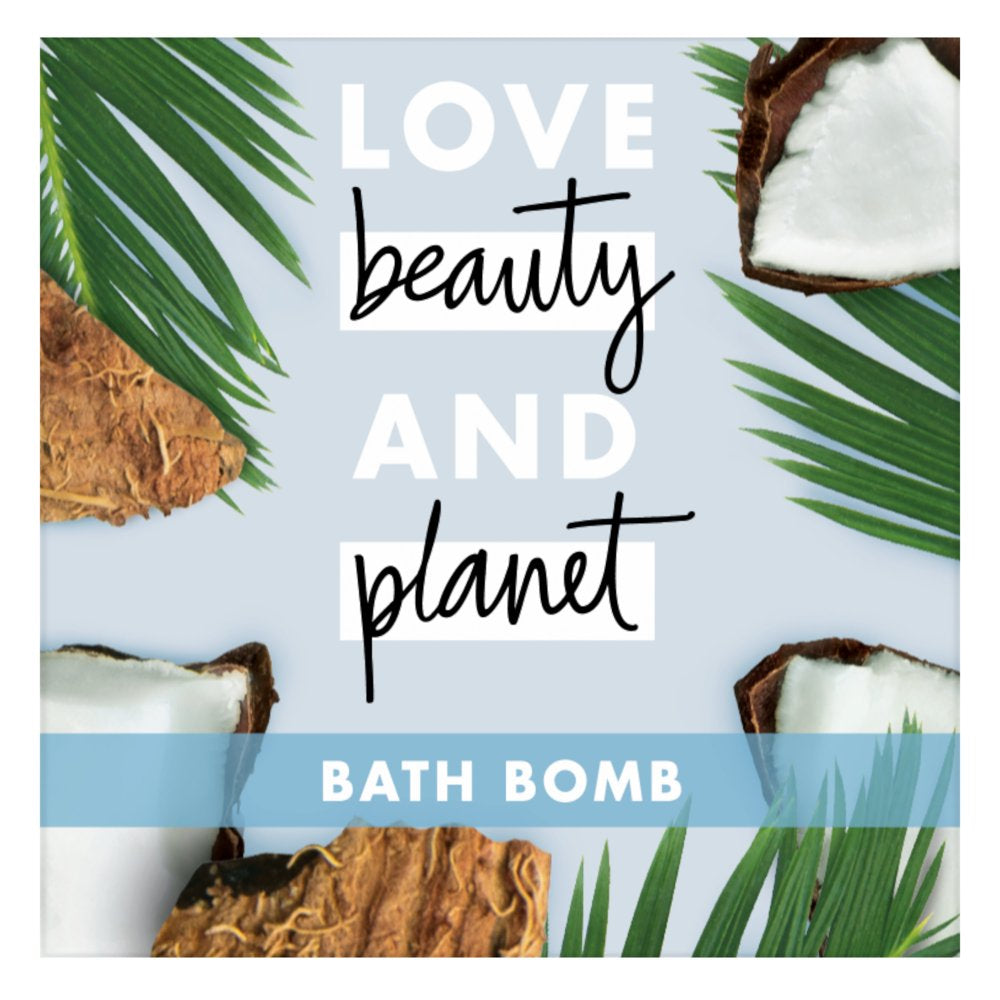 Fizzing Freshness Bath Bomb, Coconut Water & Mimosa Flower, 2 Ct, 3.9 Oz Ea