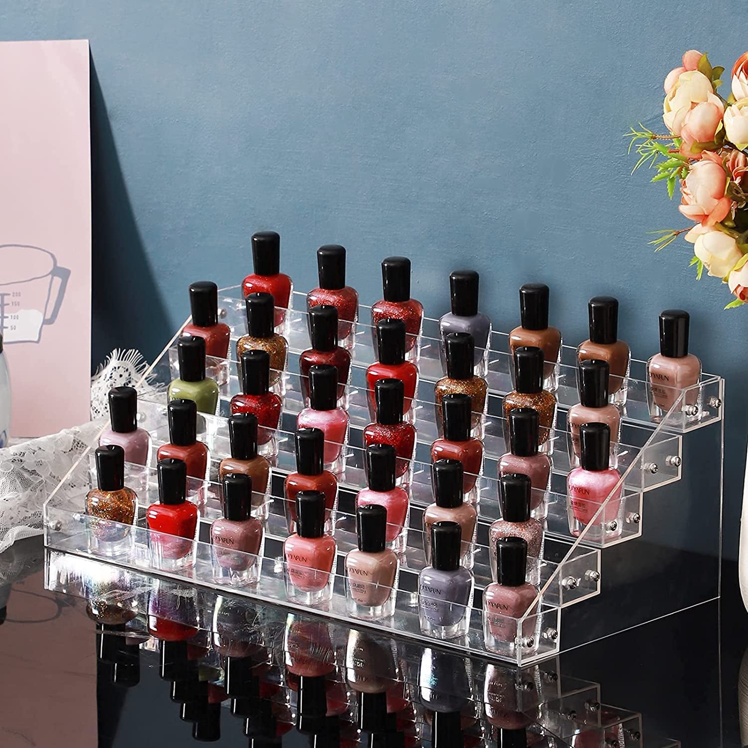 5 Tier Rack for Essential Oils and Nail Polish Storage