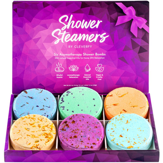 Shower Steamers Aromatherapy.  Set of 6 Shower Bombs