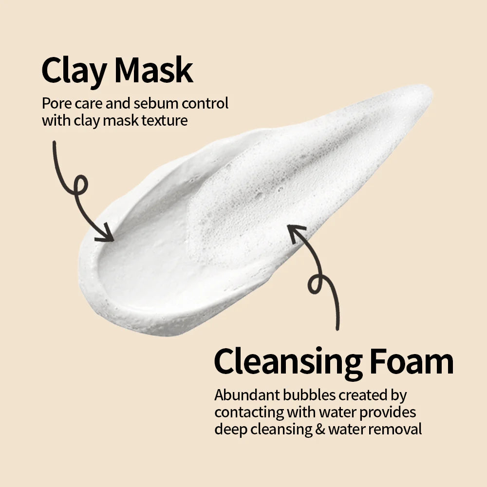 Thank You Farmer Rice Pure Clay Mask to Foam Cleanser - 2 Pack (150 Ml X 2)