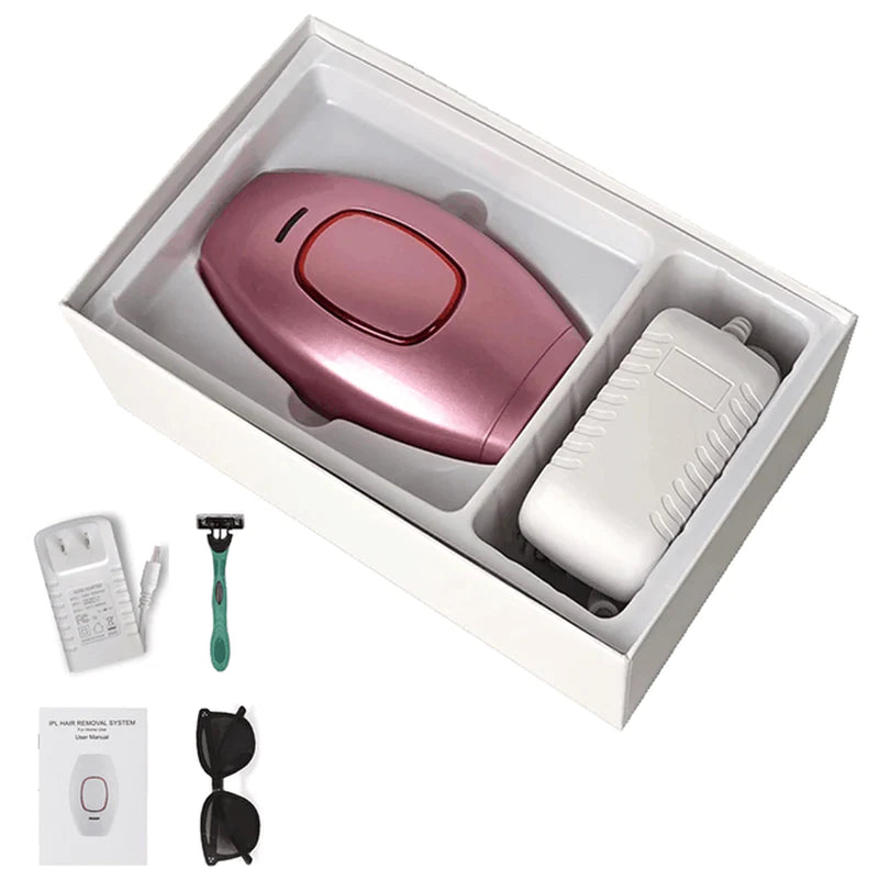 Professional title: "Professional IPL Hair Removal Laser Epilator with 600000 Flash for Women - Advanced Photoepilation Technology for Permanent Hair Removal - Ideal for Depilation - Dropshipping Available"