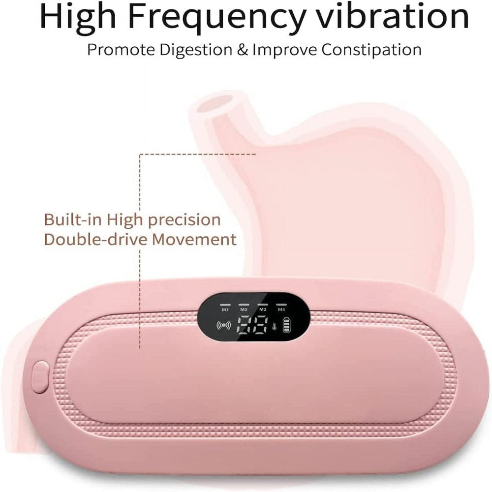 Heating Pad for Menstrual Cramp Relief - Pink and cordless