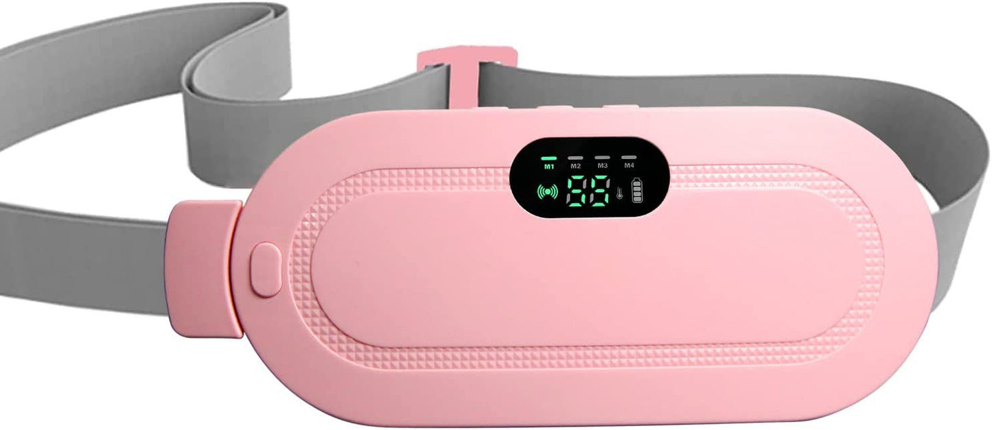 Heating Pad for Menstrual Cramp Relief - Pink and cordless