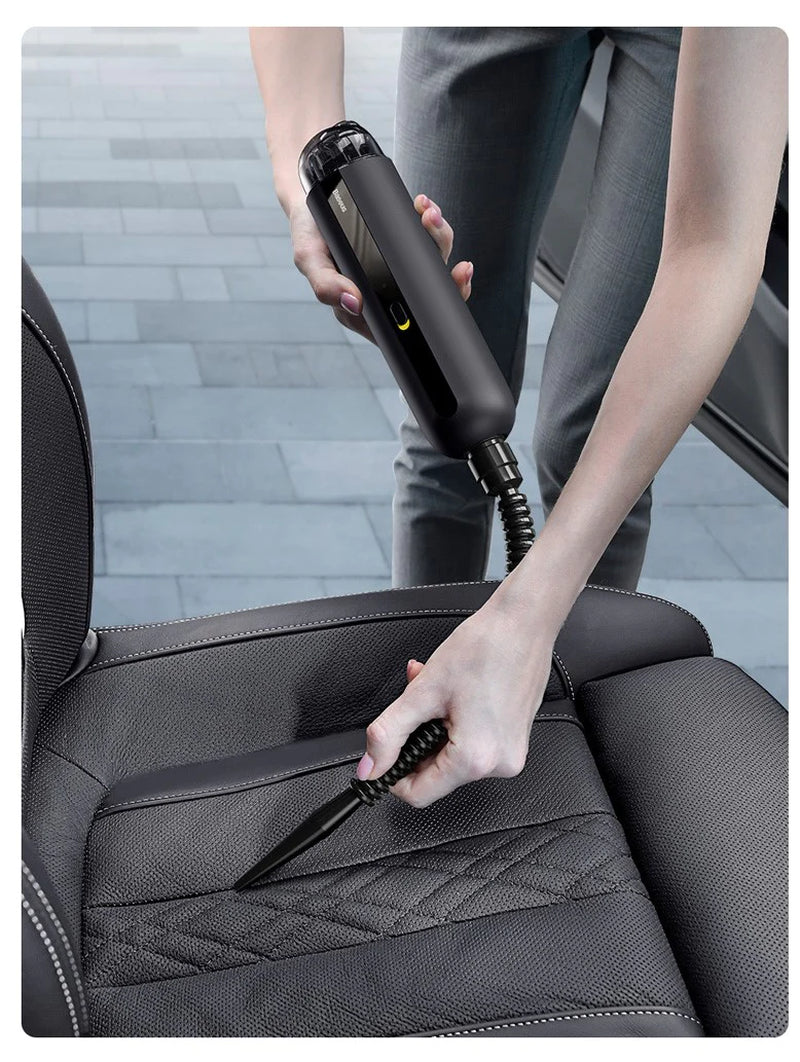 Wireless Handheld Car Vacuum Cleaner - 5000Pa Power for Car, Home, and Desktop Cleaning - Portable Mini Vacuum Cleaner