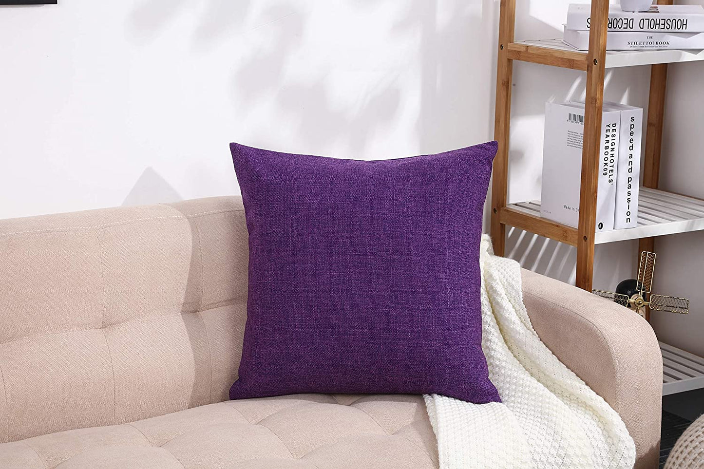 "Magical Unicorn Hideout Pillow Fortress - The Supreme 14"X14" Solid Purple Edition"