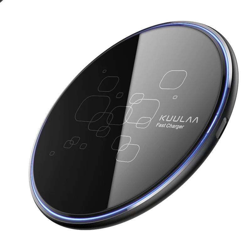 Wireless Desktop Disc Ultra-Thin Fast Mobile Phone Wireless Charger