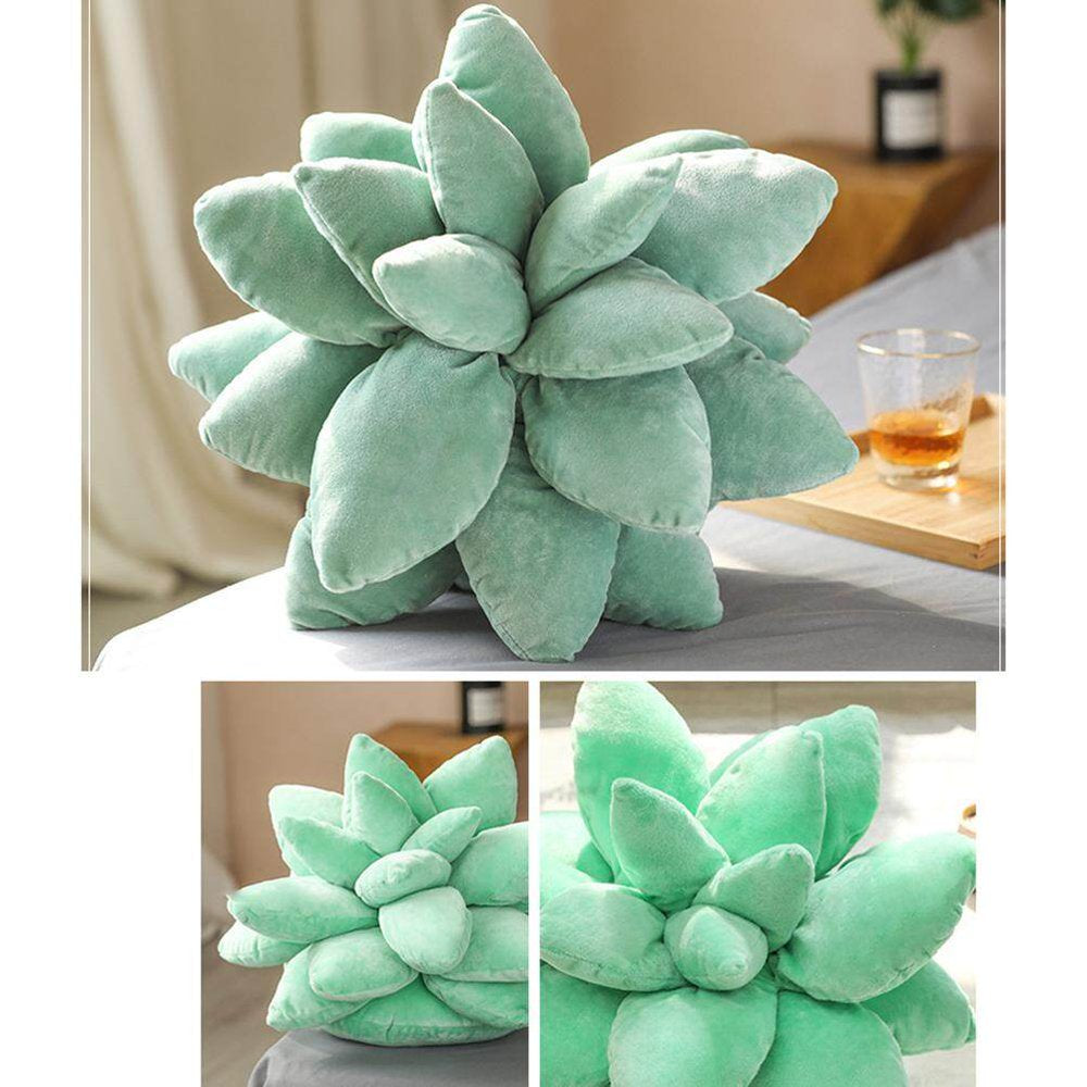 Plush Succulent Pillow Cute Throw Cactus Pillow Plant Plant Shaped Pillow Home Décor