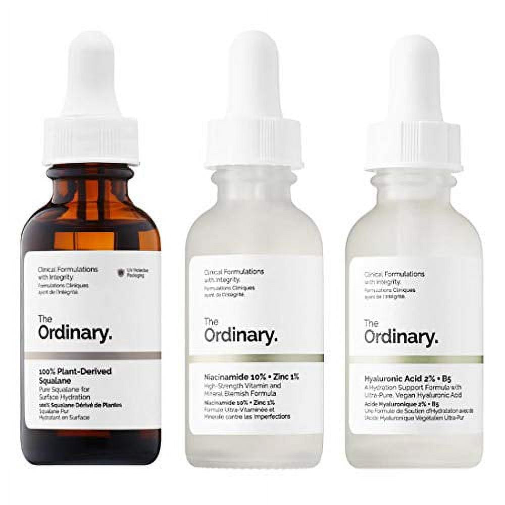 Face Serum Set: Plant-Derived Squalane for Hydration