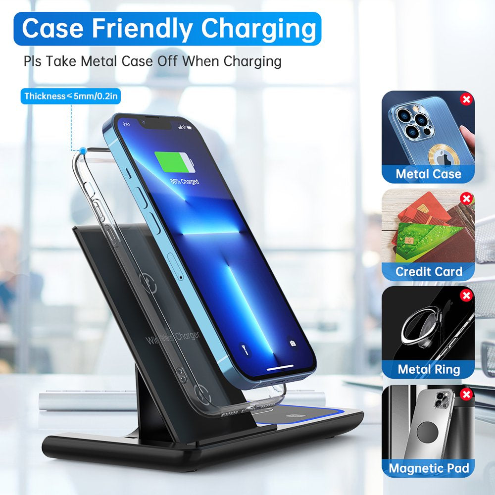 18W Fast Charger Pad Stand