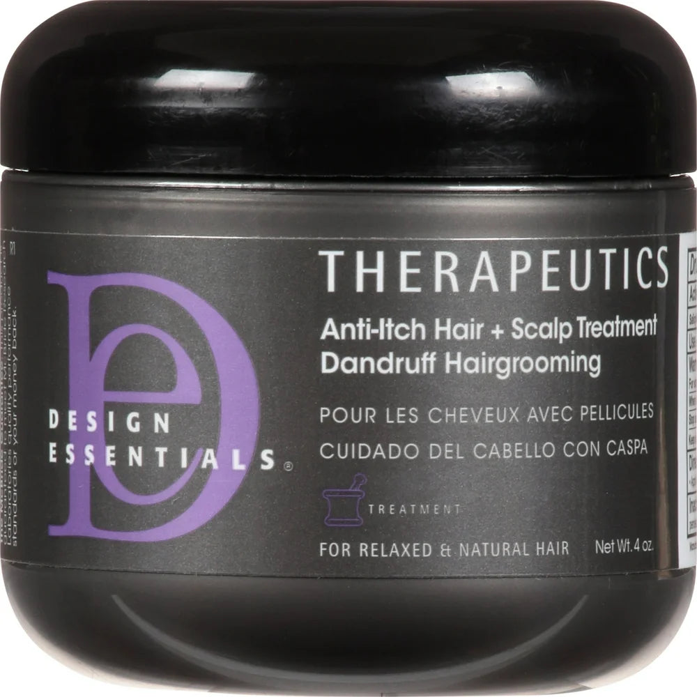 Therapeutics anti Itch & Hair Scalp Treatment / Dandruff Hairgrooming (Size: 4 Oz)