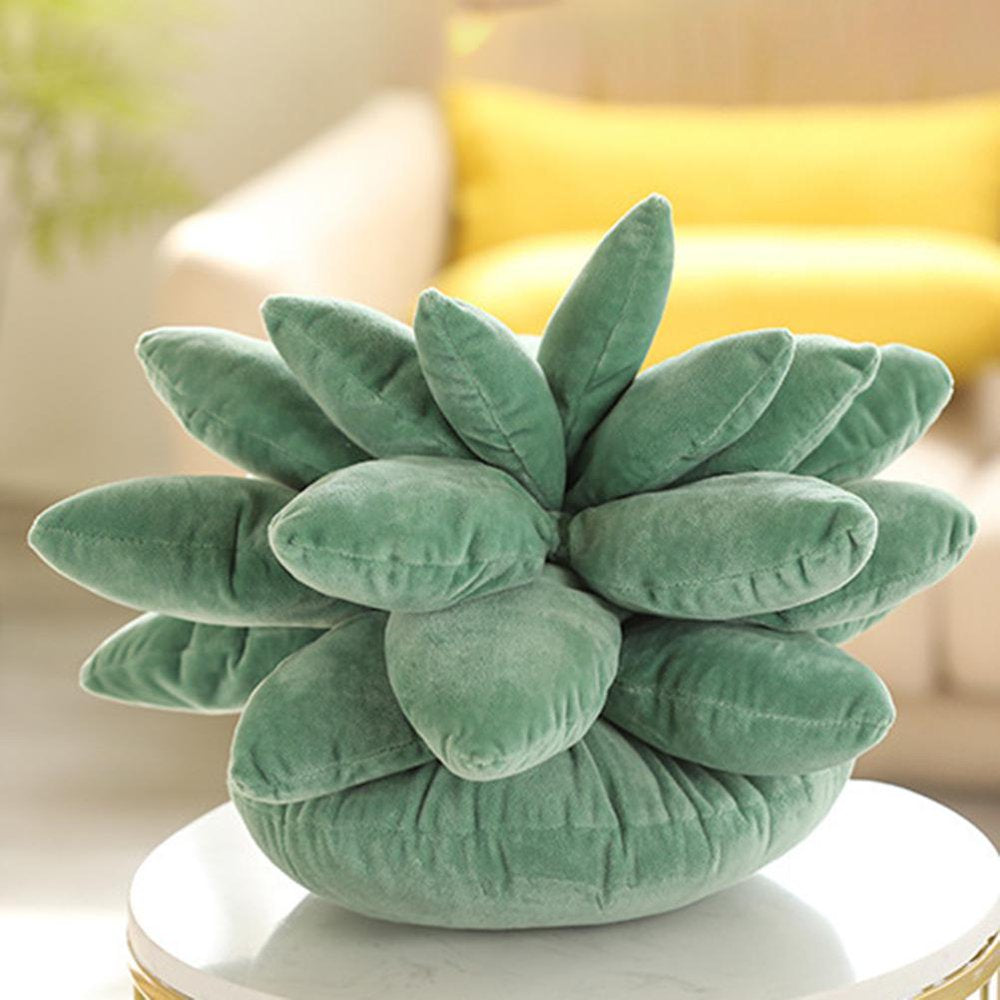 Plush Succulent Pillow Cute Throw Cactus Pillow Plant Plant Shaped Pillow Home Décor